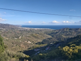 Finca con vistas al mar